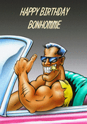 Muscle et humour pour ton anniversaire